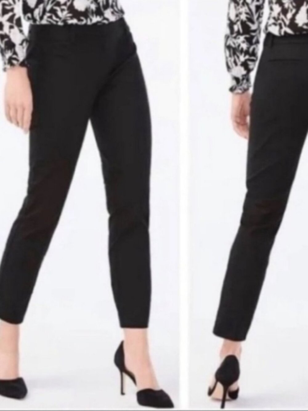 J. Crew Black Ankle Pants Size 0 NWT $80
